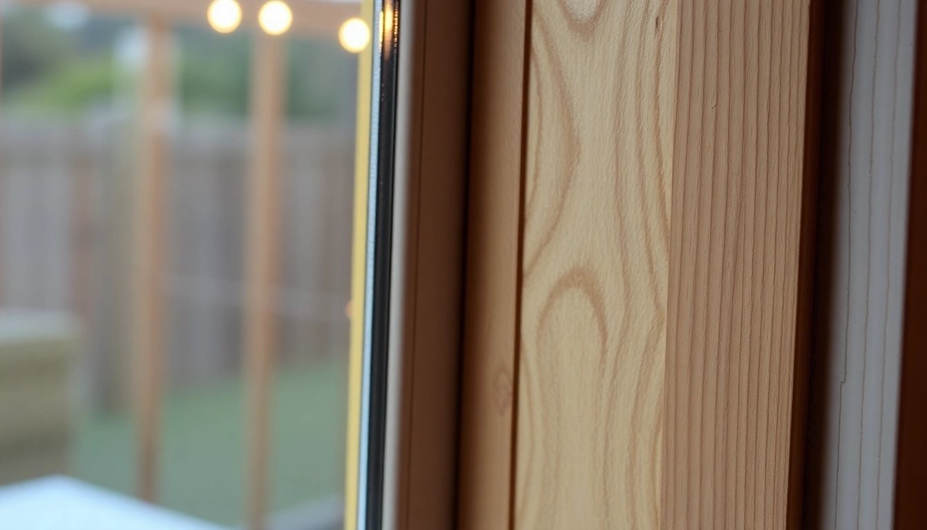Sash window insulation being applied to reduce drafts and improve energy efficiency in a home