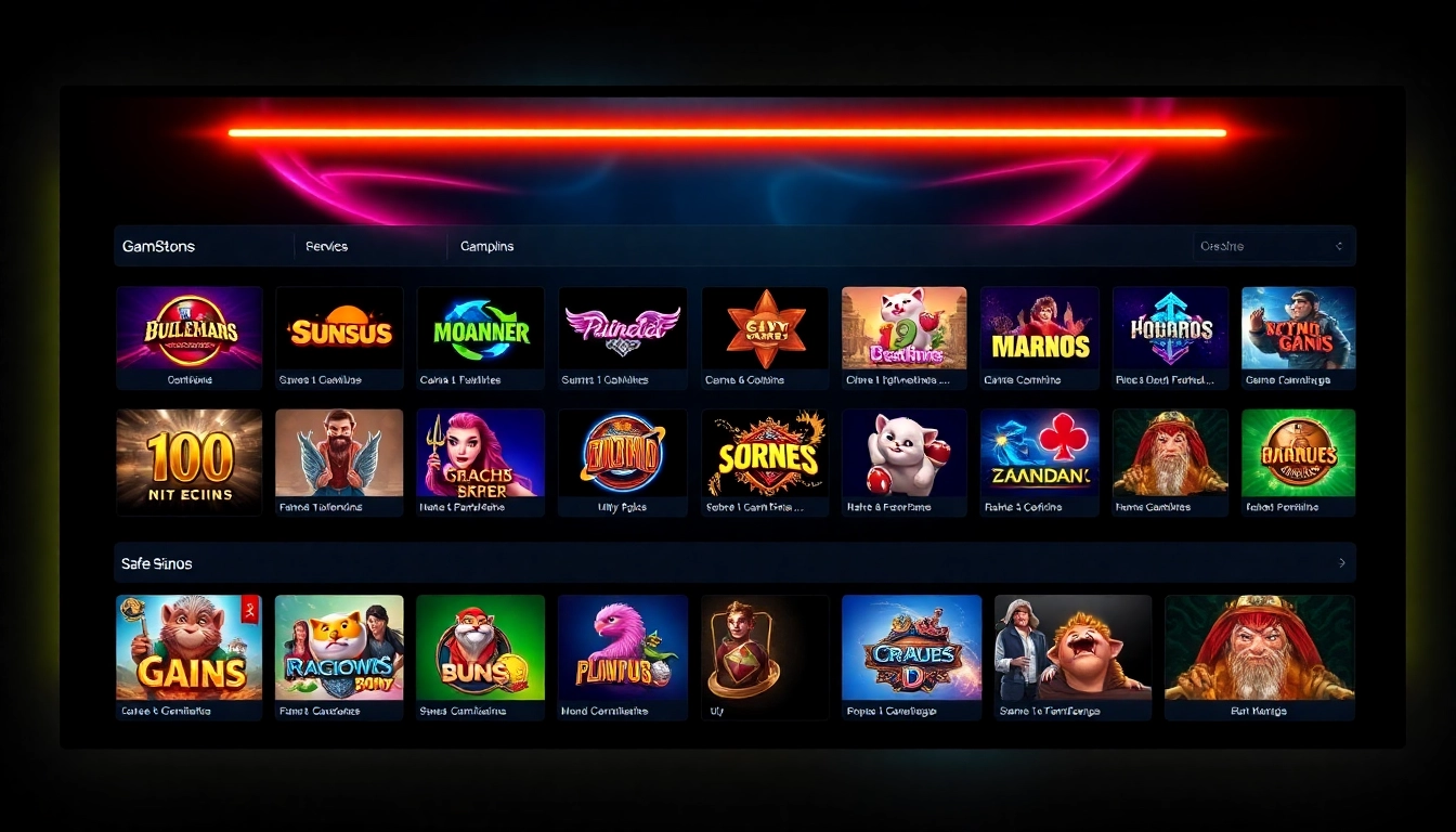 Screenshot of casinos not on GameStop, showcasing trusted UK online platforms with appealing game selection and secure interface for players seeking licensed alternatives.