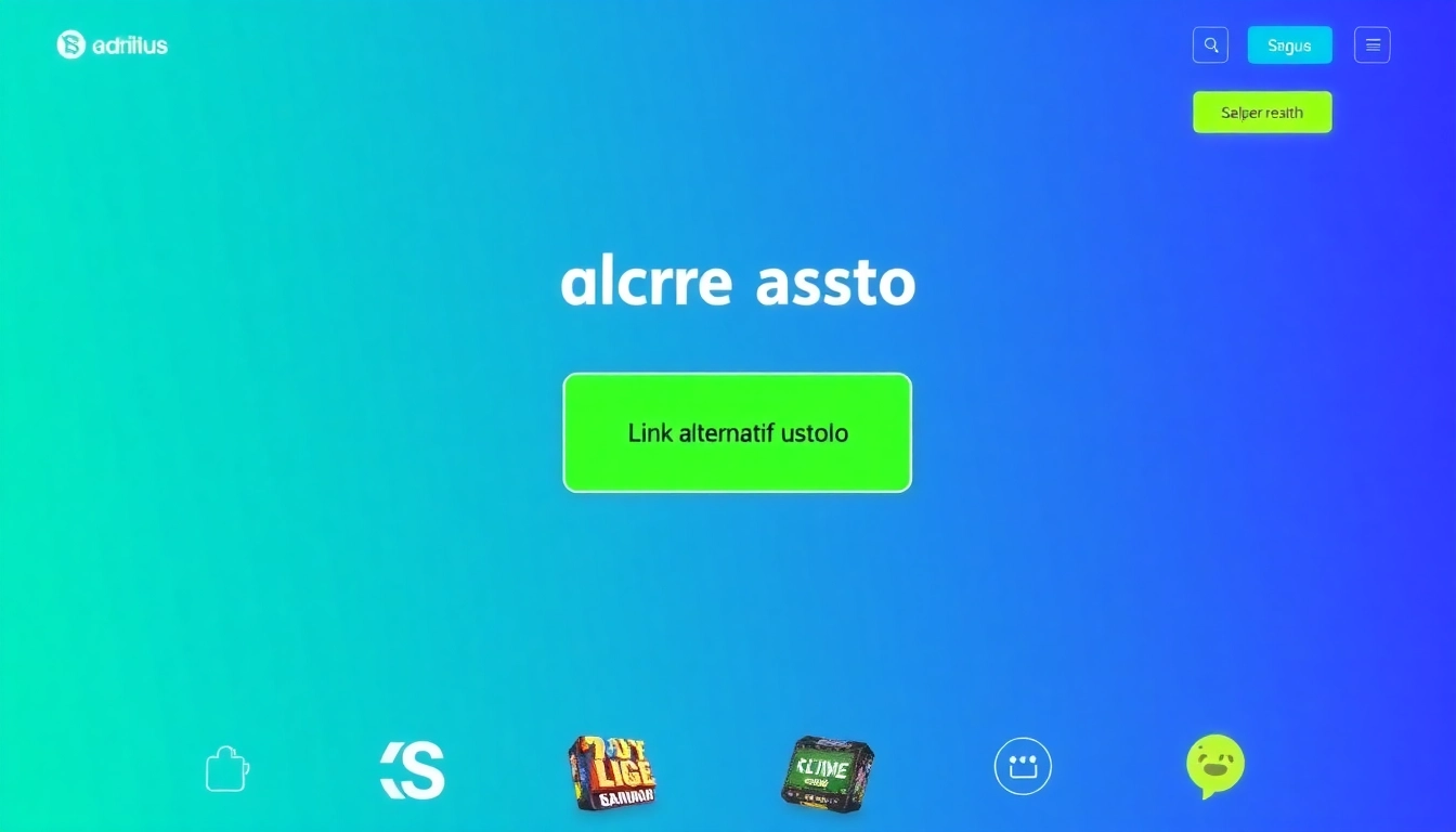 Accessing link alternatif uustoto with a clear, easy-to-navigate interface, ensuring safe login pathways for users
