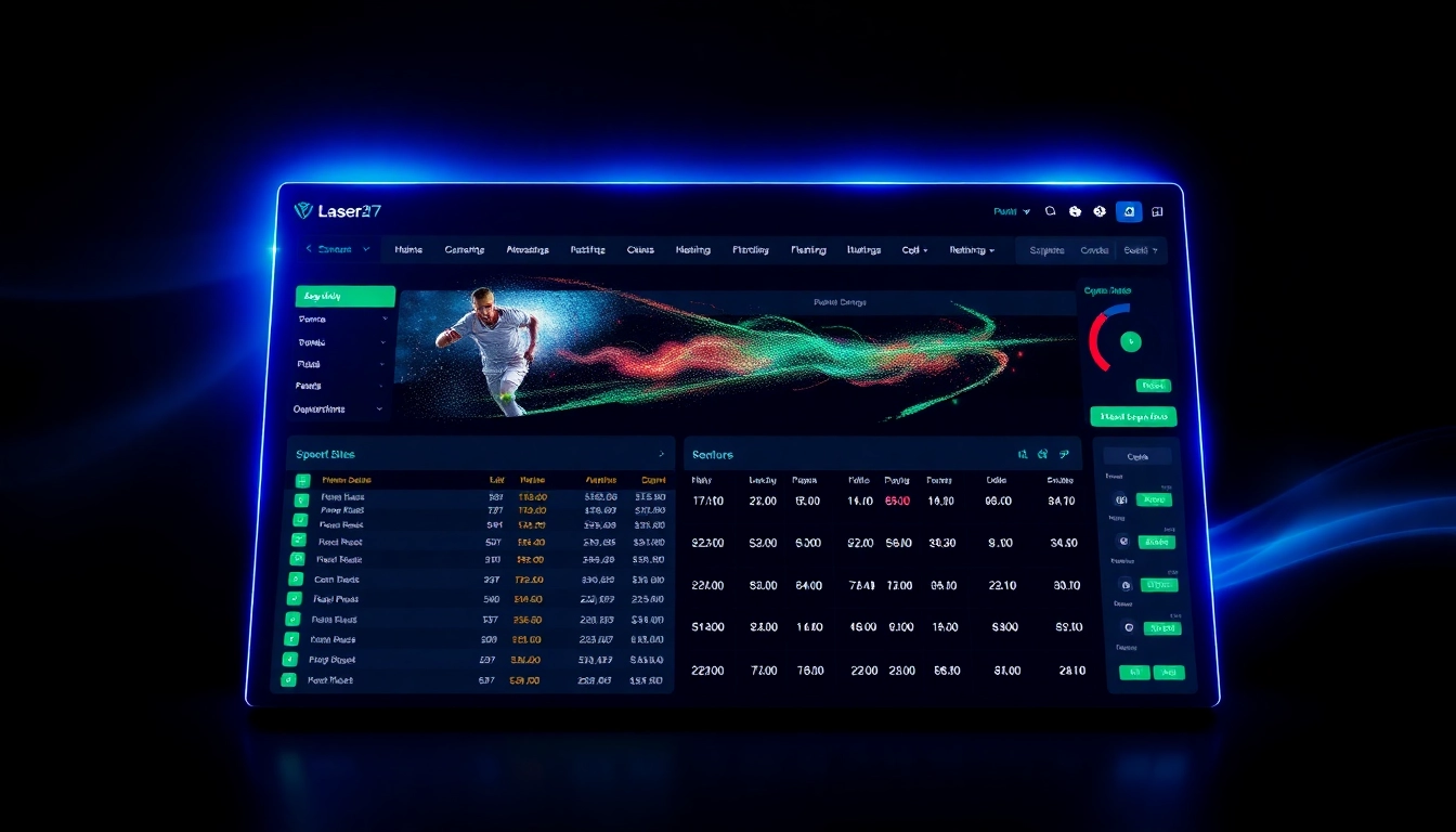 Laser247 online betting platform displaying live sports scores and betting options for users seeking secure and trusted gambling experiences in India.
