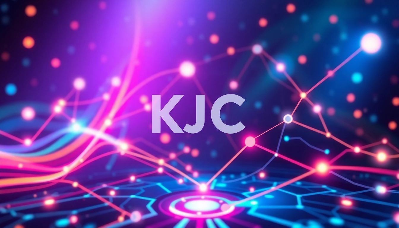 KJC's digital ecosystem showcasing global connectivity and innovative technology strategies, enhancing user engagement.