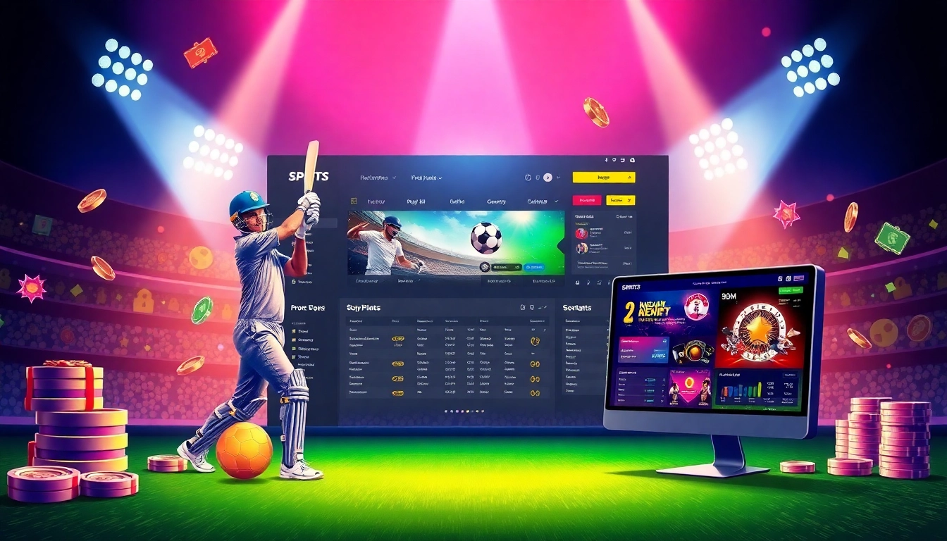 Reddy Anna branding on a sleek mobile betting app interface, showcasing live sports and casino features for Indian users, emphasizing speed and security.