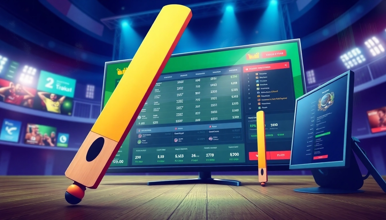 Visual showcasing Cricbet99 club as a trusted online cricket betting platform with a modern
