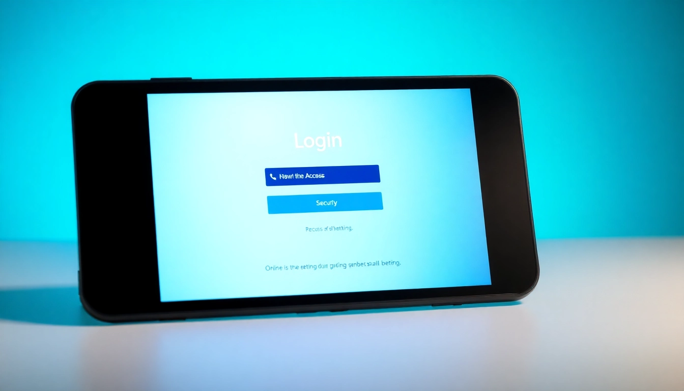 Secure Winbuzz login screen showcasing simple authentication process for online betting in India