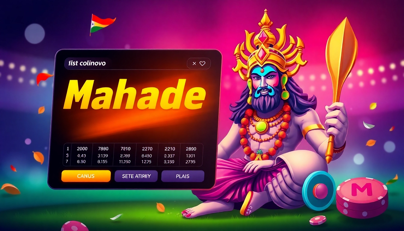 Mahadev book online betting platform showing cricket, casino, and sports markets for Indian bettors