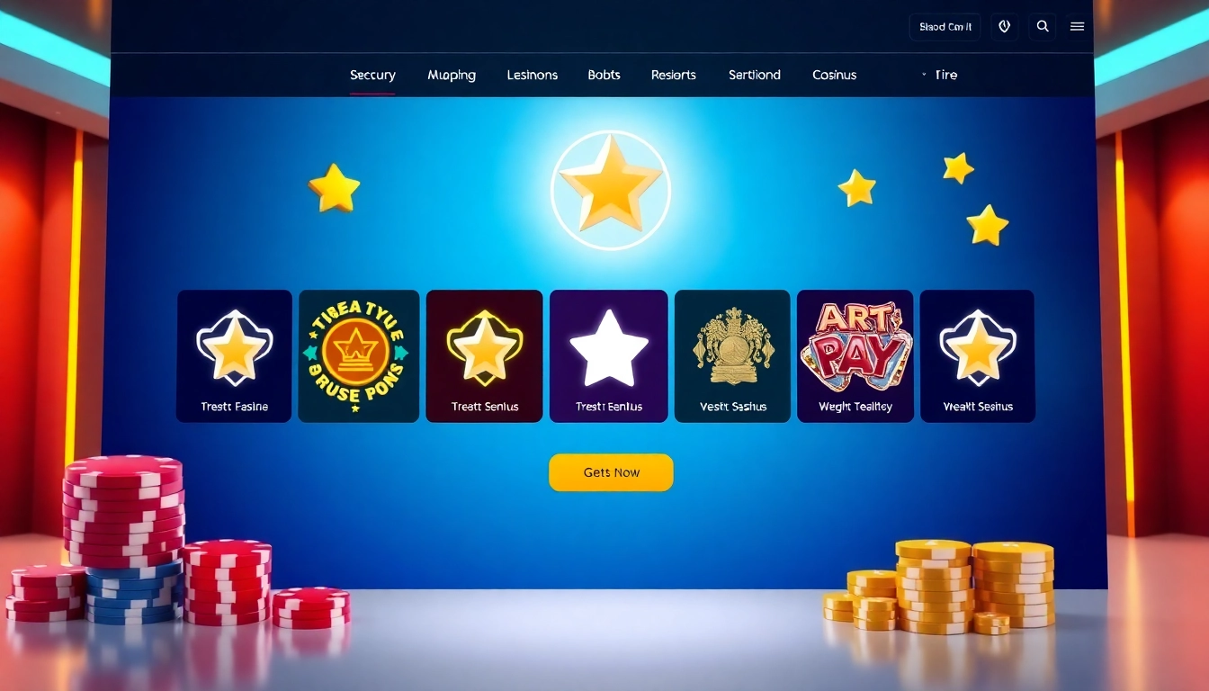 Visually appealing casino platform showcasing Guvenilir casino siteleri with secure and