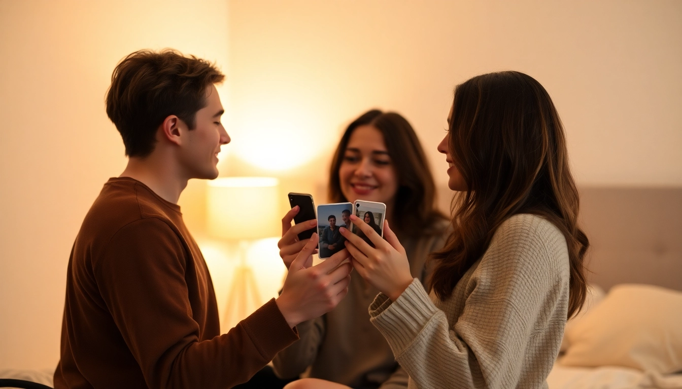 Plan sexe tips with couple sharing intimate moments, emphasizing discretion and connection for
